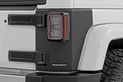 Trail Cladding Rear Corners Jeep Wrangler JK/Wrangler Unlimited (07-18) Rough Country-2
