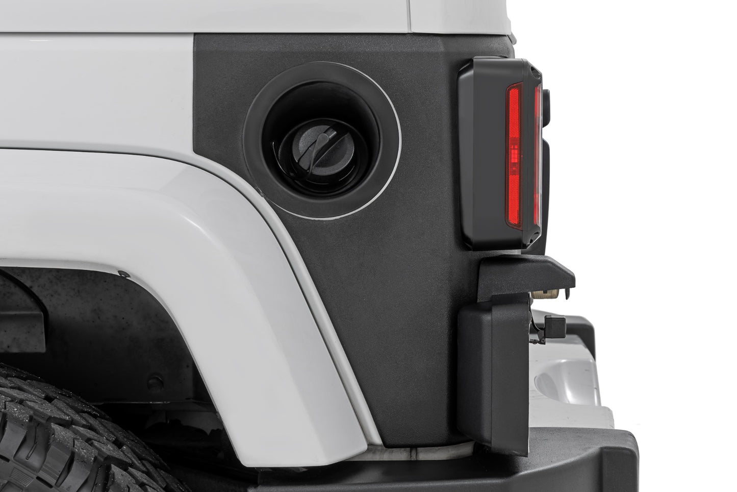 Trail Cladding Rear Corners Jeep Wrangler JK/Wrangler Unlimited (07-18) Rough Country-4