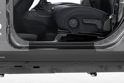 Trail Cladding Rocker Sill Plates Jeep Wrangler Unlimited 4WD (2018-2026) Rough Country-2
