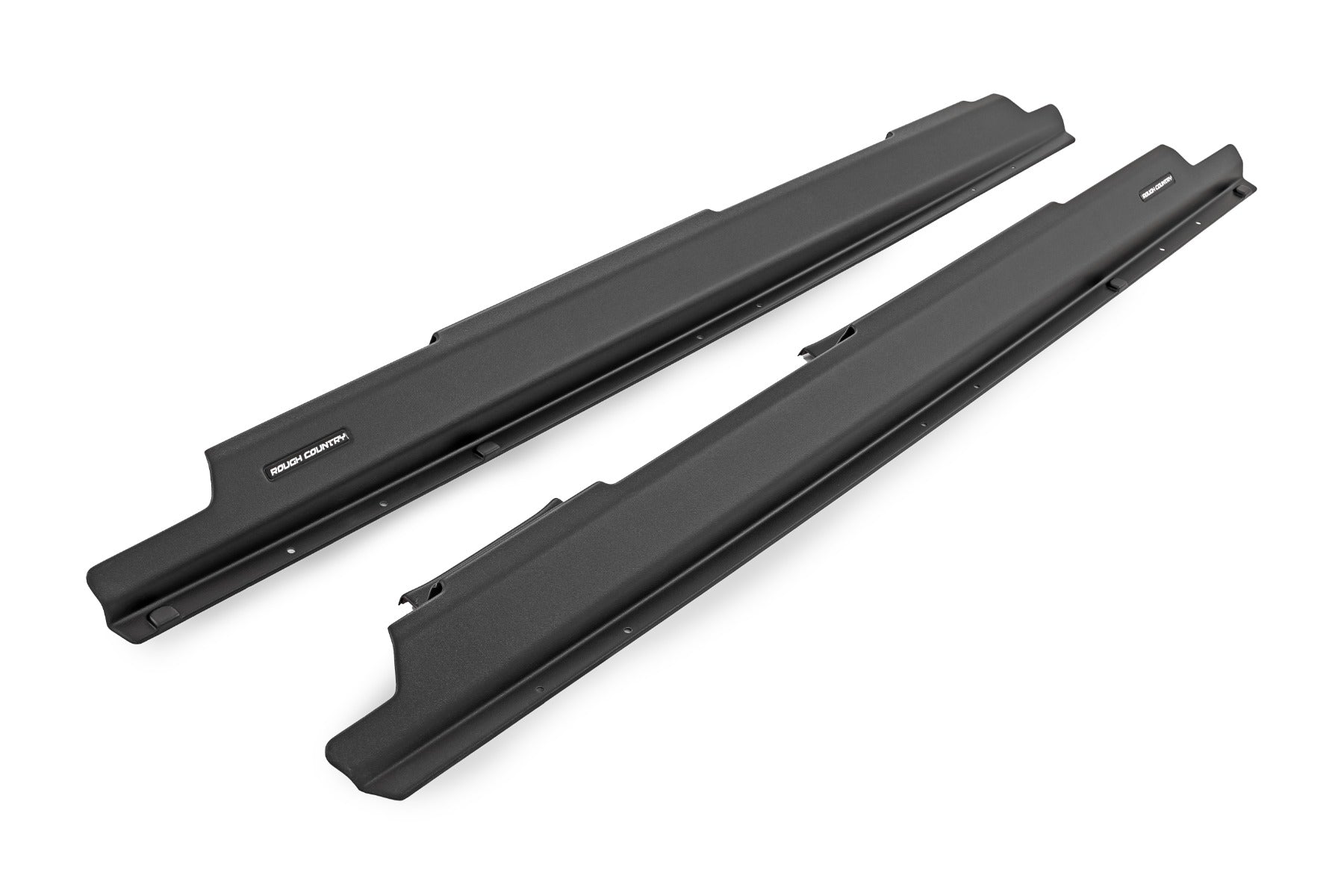 Trail Cladding Rocker Sill Plates Jeep Wrangler Unlimited 4WD (2018-2026) Rough Country-4
