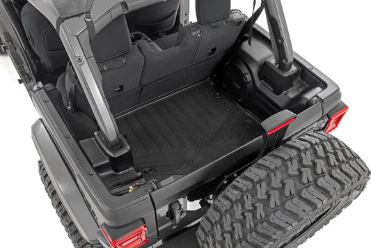 Trail Cladding Roof Mounting Plate Cover Jeep Wrangler Unlimited (18-26) Rough Country-1