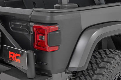 Trail Cladding Rear Corners Jeep Wrangler JL/Wrangler Unlimited (18-26) Rough Country-2