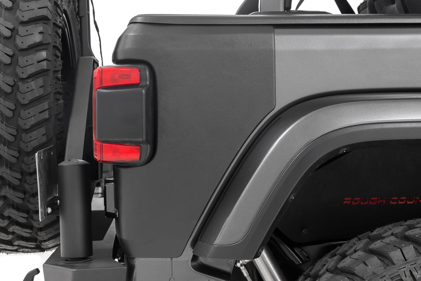 Trail Cladding Rear Corners Jeep Wrangler JL/Wrangler Unlimited (18-26) Rough Country-3