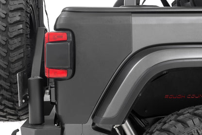 Trail Cladding Rear Corners Jeep Wrangler JL/Wrangler Unlimited (18-26) Rough Country-3