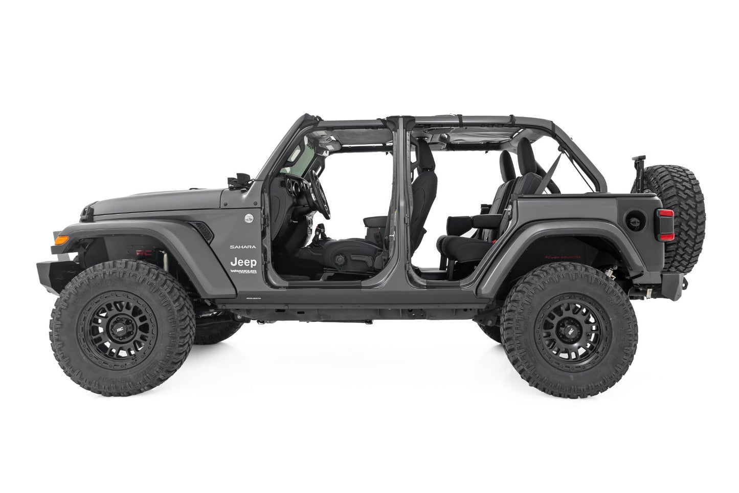 Trail Cladding Rear Corners Jeep Wrangler JL/Wrangler Unlimited (18-26) Rough Country-4