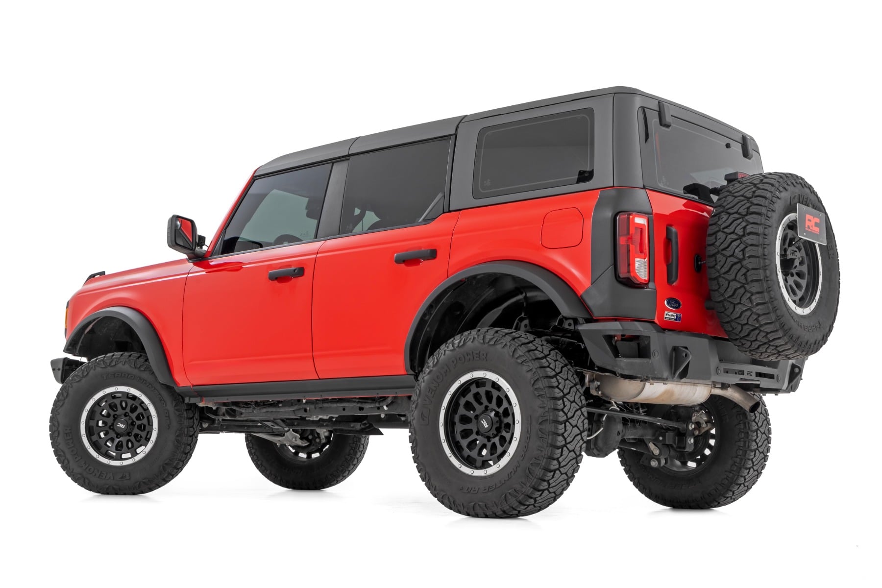 Trail Cladding Rear Corners Ford Bronco 4WD (2021-2025) Rough Country-2