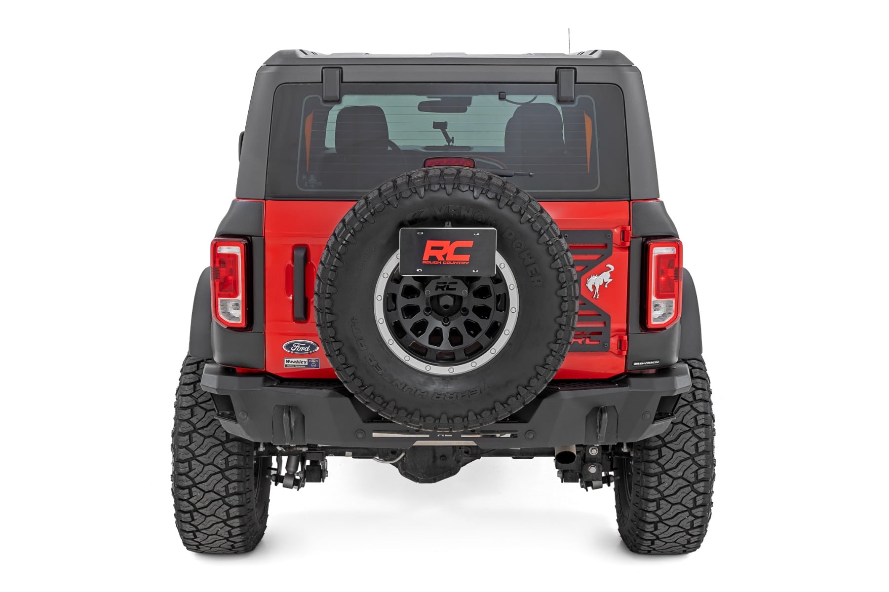 Trail Cladding Rear Corners Ford Bronco 4WD (2021-2025) Rough Country-3