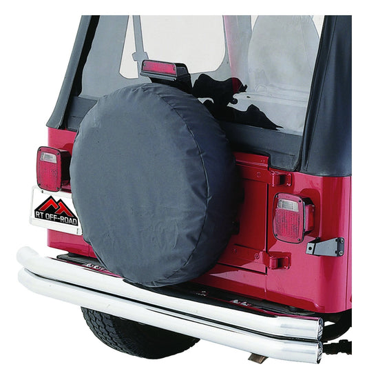 Spare Tire Cover Black Denim Fits 30 Inch-32 Inch Diameter Tire RT Off Road