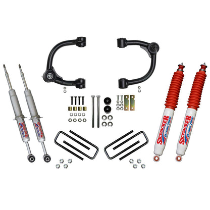 3 Inch Upper Control Arm Suspension Lift System with Front Struts Rear Leaf Springs and Hydro Shocks 16-22 Toyota Tacoma Skyjacker-1