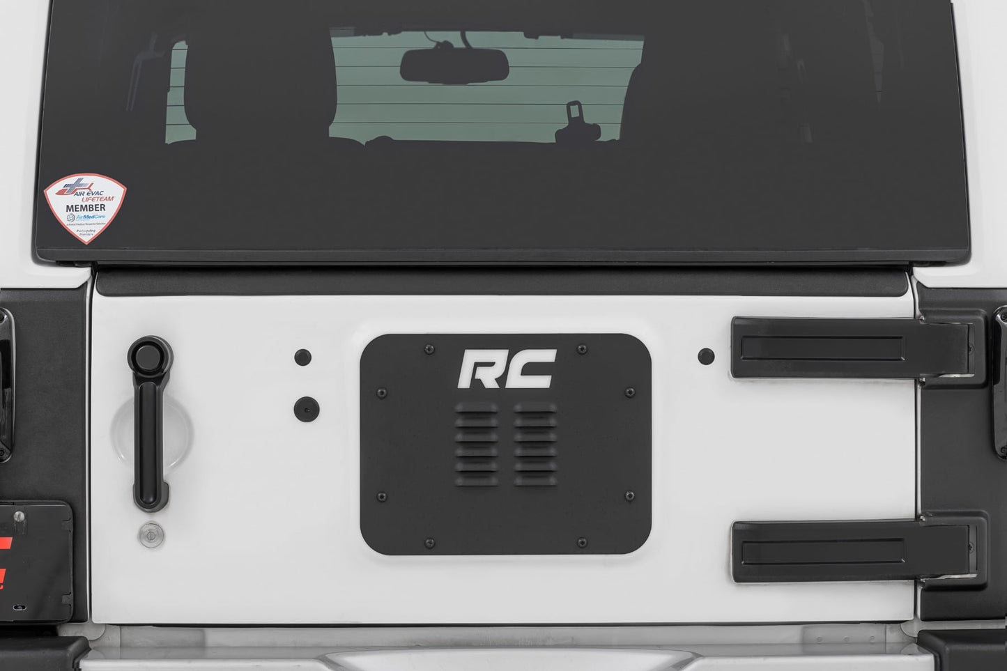 Trail Cladding Tailgate Protector Jeep Wrangler JK/Wrangler Unlimited (07-18) Rough Country-1