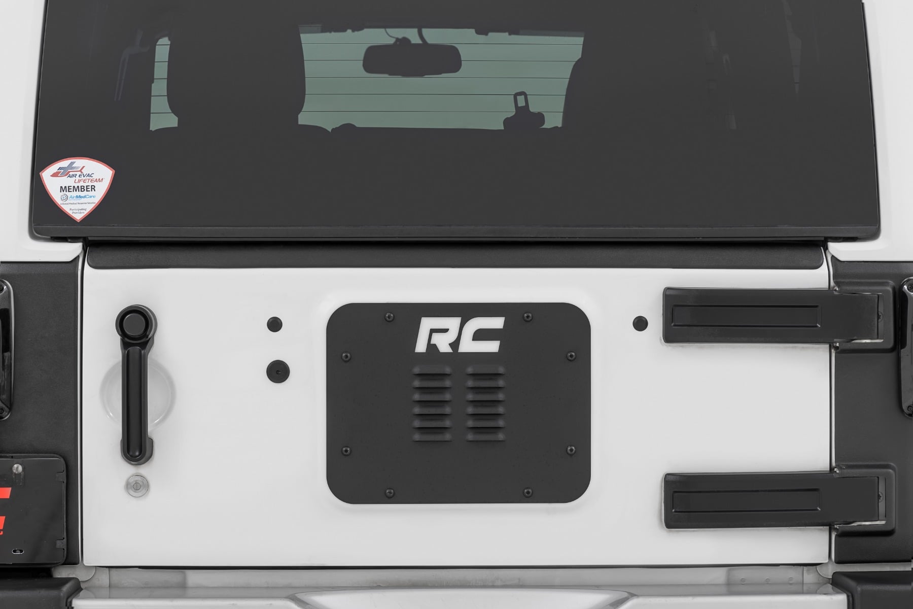 Trail Cladding Tailgate Protector Jeep Wrangler JK/Wrangler Unlimited (07-18) Rough Country-1