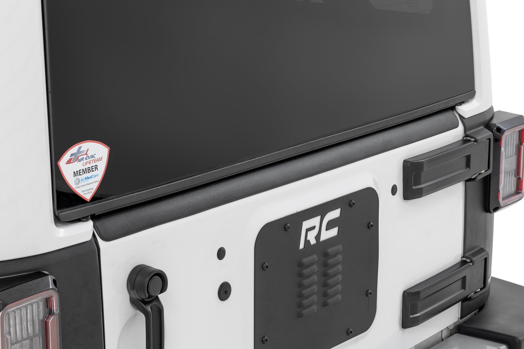 Trail Cladding Tailgate Protector Jeep Wrangler JK/Wrangler Unlimited (07-18) Rough Country-2