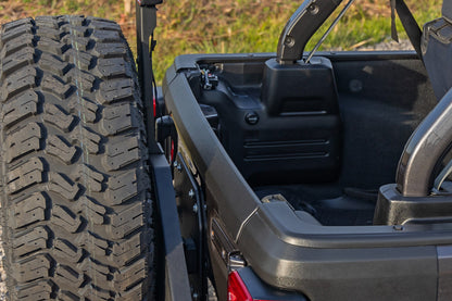 Trail Cladding Tailgate Protector Jeep Wrangler JL/Wrangler Unlimited (18-26) Rough Country-3