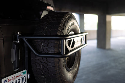 2021 2024 Ford Bronco Spare Tire Guard Accessory Mount DV8 Offroad-17