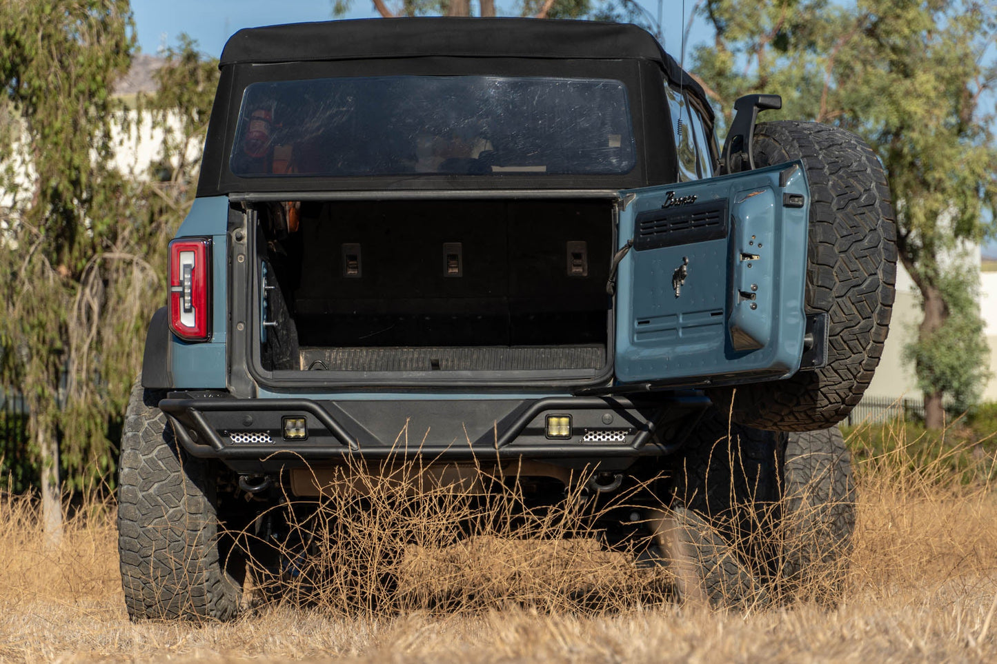 2021 2024 Ford Bronco Tire Carrier DV8 Offroad-12