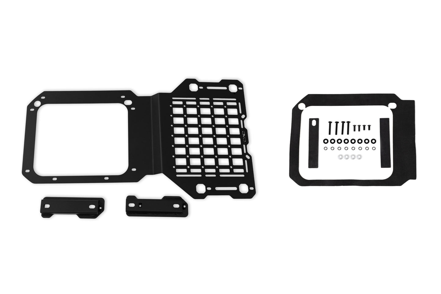 2021 2025 Ford Bronco Tailgate Reinforcement Molle Panel DV8 Offroad-10