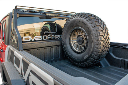 2020 2025 Jeep Gladiator Stand Up Spare Tire Mount DV8 Offroad-7