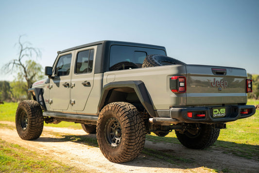 2020 2025 Jeep Gladiator JT Adjustable In Bed Tire Carrier DV8 Offroad