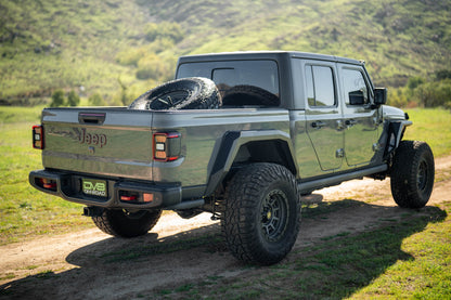 2020 2025 Jeep Gladiator JT Adjustable In Bed Tire Carrier DV8 Offroad-18