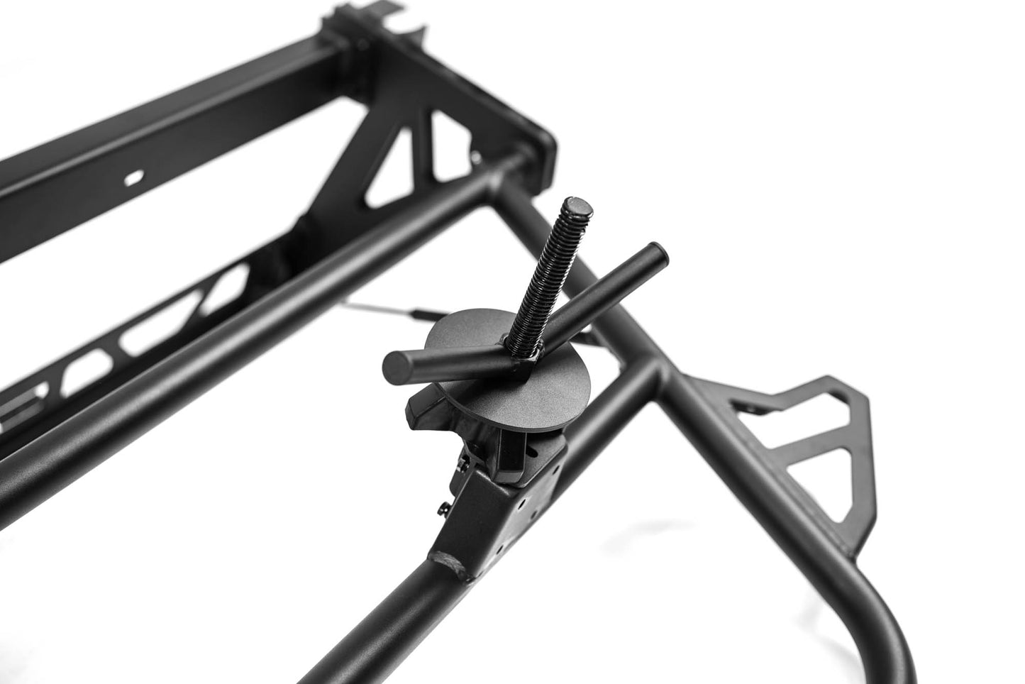 2020 2025 Jeep Gladiator JT Adjustable In Bed Tire Carrier DV8 Offroad-25