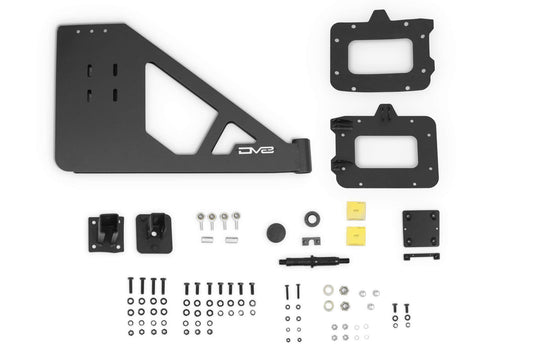 2007 2018 Jeep Wrangler JK JKU Tire Carrier For Mto Bumper DV8 Offroad