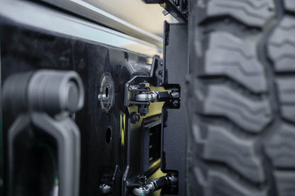 2007 2018 Jeep Wrangler JK JKU Tire Carrier For Mto Bumper DV8 Offroad-13