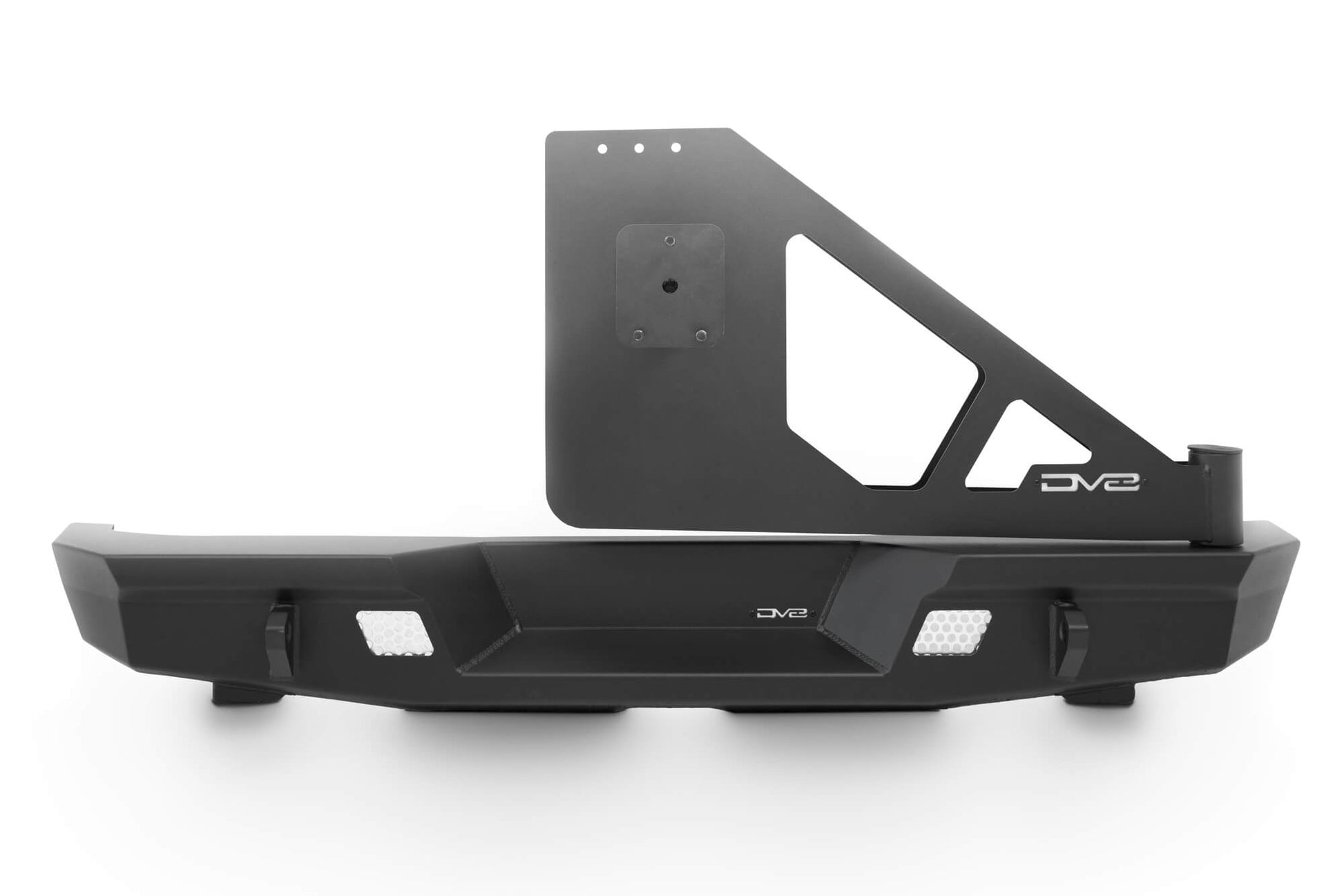 2007 2018 Jeep Wrangler JK JKU Tire Carrier For Mto Bumper DV8 Offroad-15