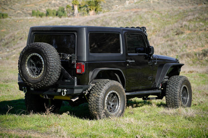 2007 2018 Jeep Wrangler JK JKU Tire Carrier For Mto Bumper DV8 Offroad-8