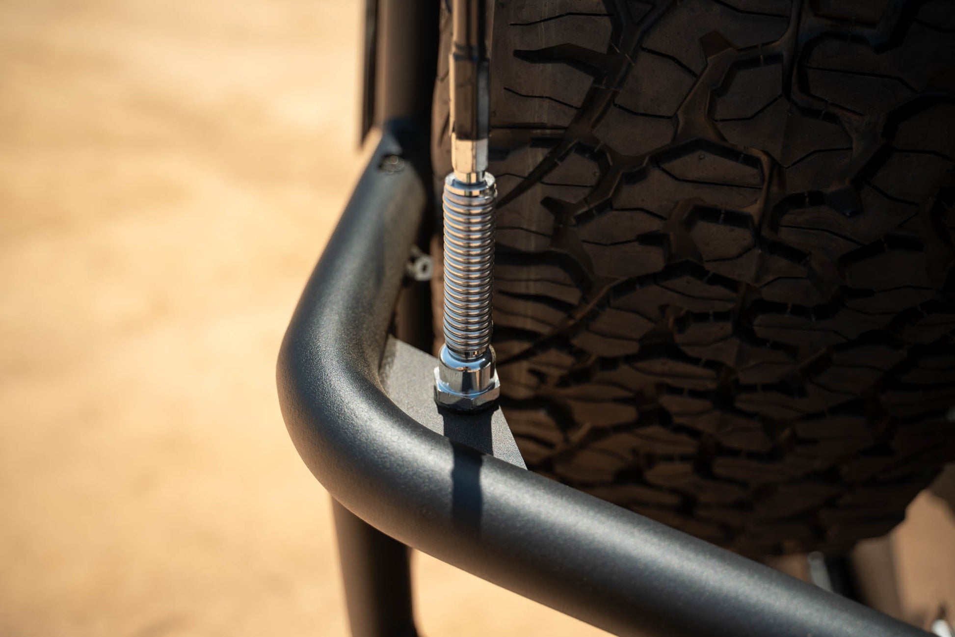 2007 2018 Jeep Wrangler Body Mounted Tire Carrier DV8 Offroad-13