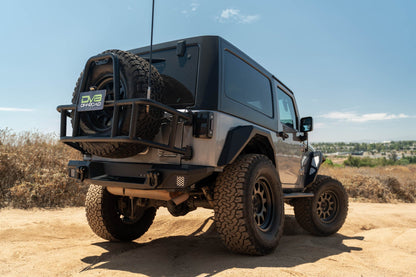 2007 2018 Jeep Wrangler Body Mounted Tire Carrier DV8 Offroad-15