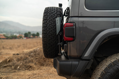2018 2025 Jeep Wrangler JL Tailgate Reinforcement Molle Panel DV8 Offroad-6