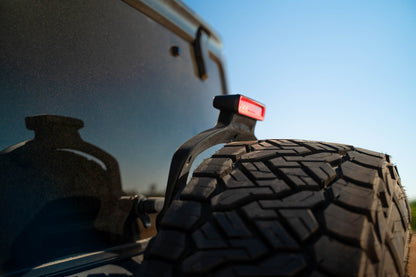 2018 2025 Jeep Wrangler JL, JLU Mto Series Bumper Spare Tire Swing Gate DV8 Offroad-1