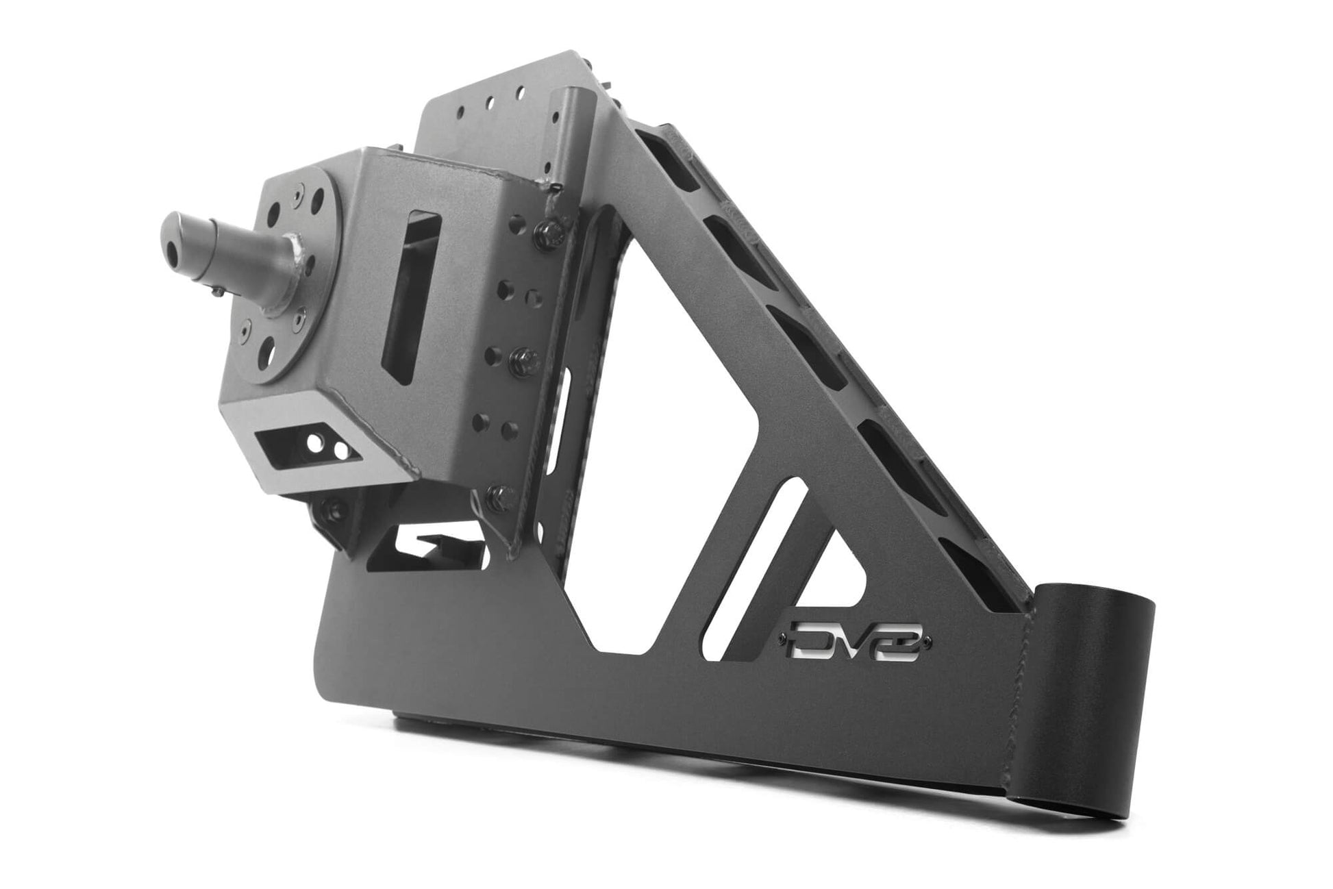 2018 2025 Jeep Wrangler JL, JLU Mto Series Bumper Spare Tire Swing Gate DV8 Offroad-14