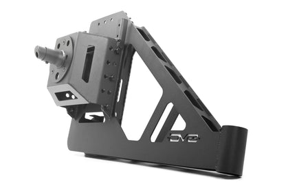 2018 2025 Jeep Wrangler JL, JLU Mto Series Bumper Spare Tire Swing Gate DV8 Offroad-14