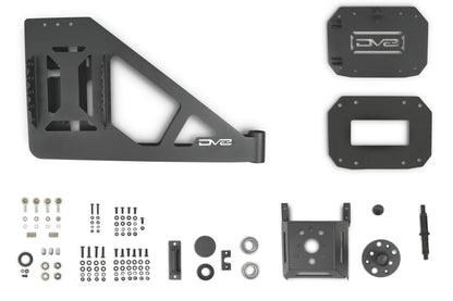 2018 2025 Jeep Wrangler JL, JLU Mto Series Bumper Spare Tire Swing Gate DV8 Offroad-10