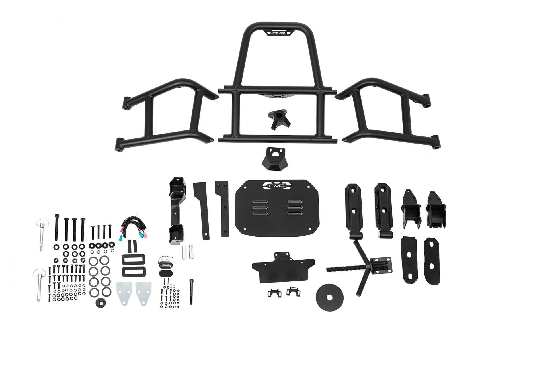 2018 2025 Jeep Wrangler JL Body Mounted Tire Carrier DV8 Offroad-23