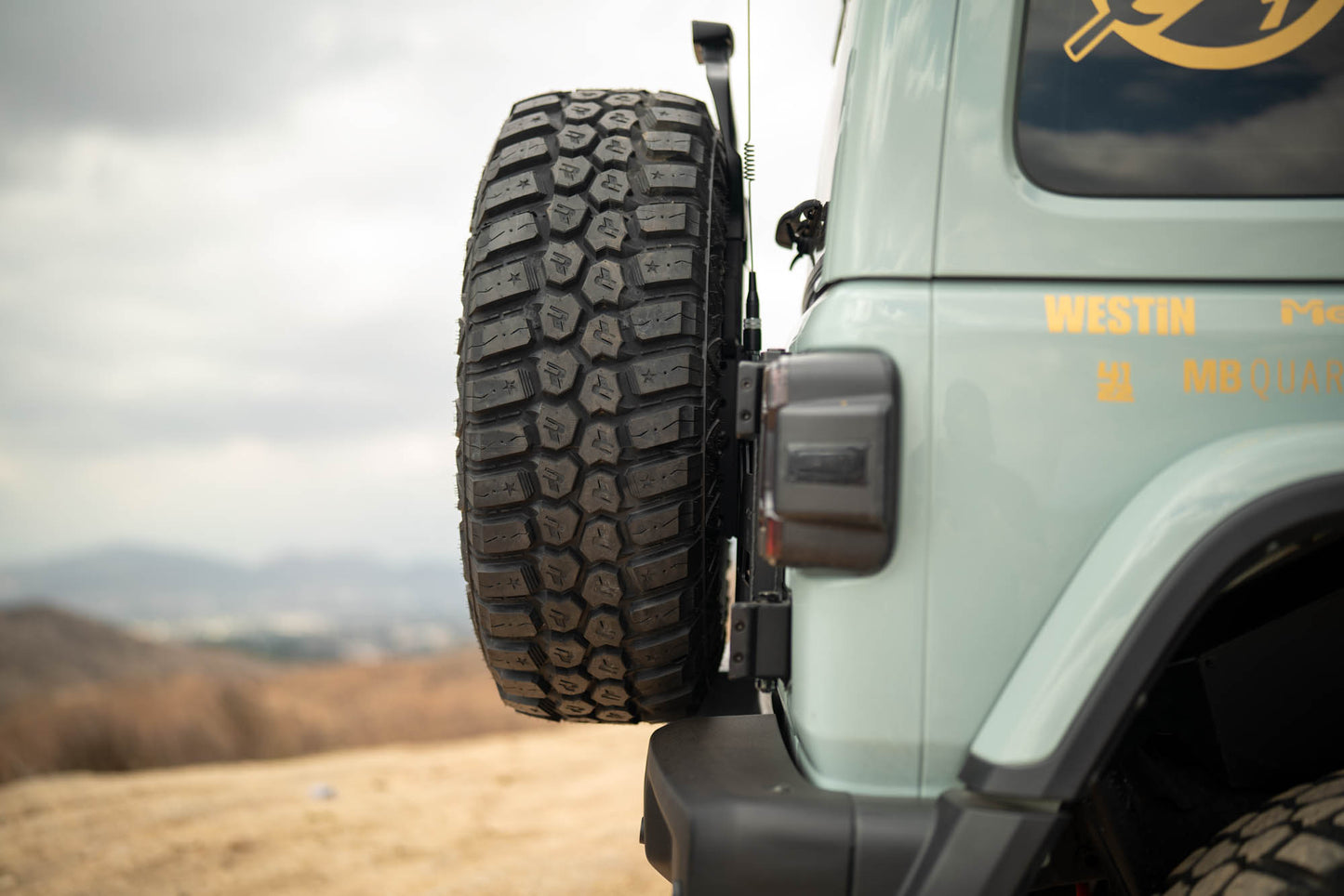 2018 2025 Jeep Wrangler JL Spare Tire Carrier DV8 Offroad-16