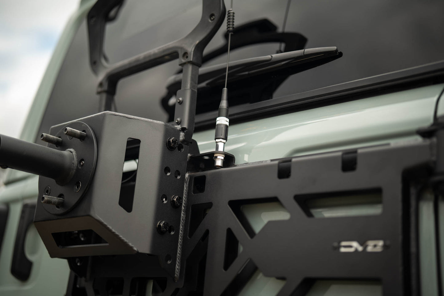 2018 2025 Jeep Wrangler JL Spare Tire Carrier DV8 Offroad-6