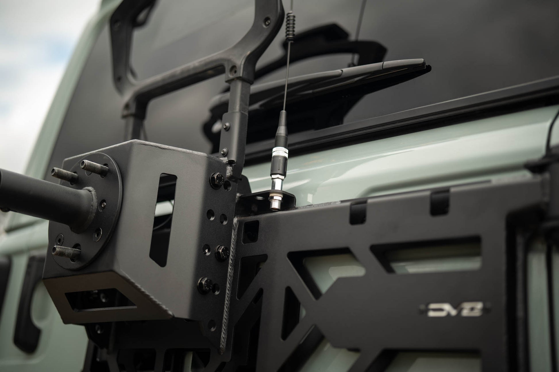 2018 2025 Jeep Wrangler JL Spare Tire Carrier DV8 Offroad-6