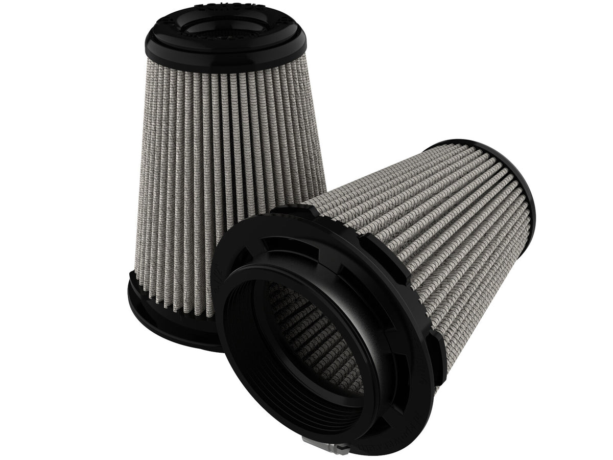 Takeda Intake Replacement Air Filter w/ Pro Dry S Media (Pair) 3-1/2 Inch F x 5 Inch B x 3-1/2 Inch T (Inverted) x 6 Inch H aFe Power