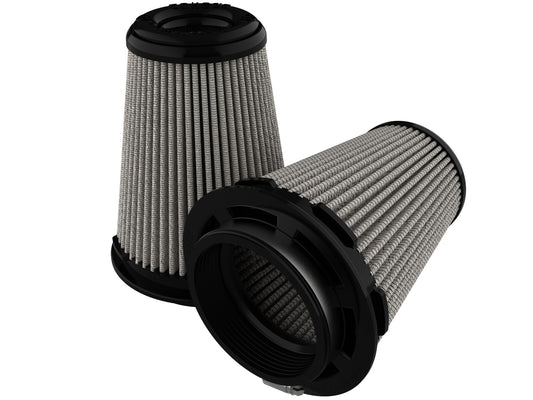 Takeda Intake Replacement Air Filter w/ Pro Dry S Media (Pair) 3-1/2 Inch F x 5 Inch B x 3-1/2 Inch T (Inverted) x 6 Inch H aFe Power