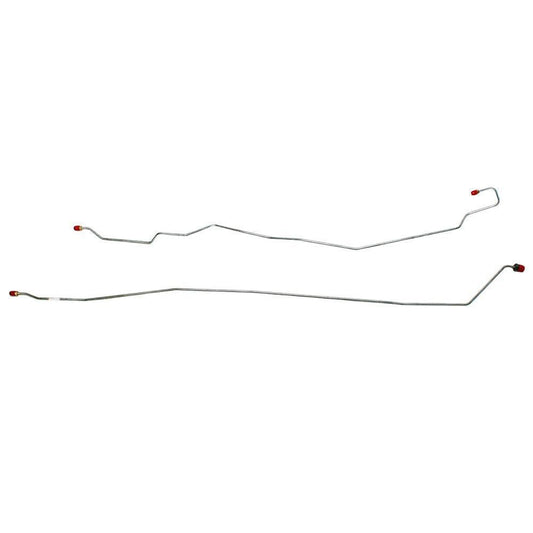 Intermediate Brake Line For 67-72 Ford F-100 2WD Long Bed 2 Piece Stainless Fine Lines