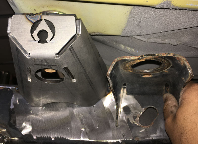 Jeep TJ Boatside Body Mounts 97-06 Wrangler TJ 1.25 Inch Lift Artec Industries-2