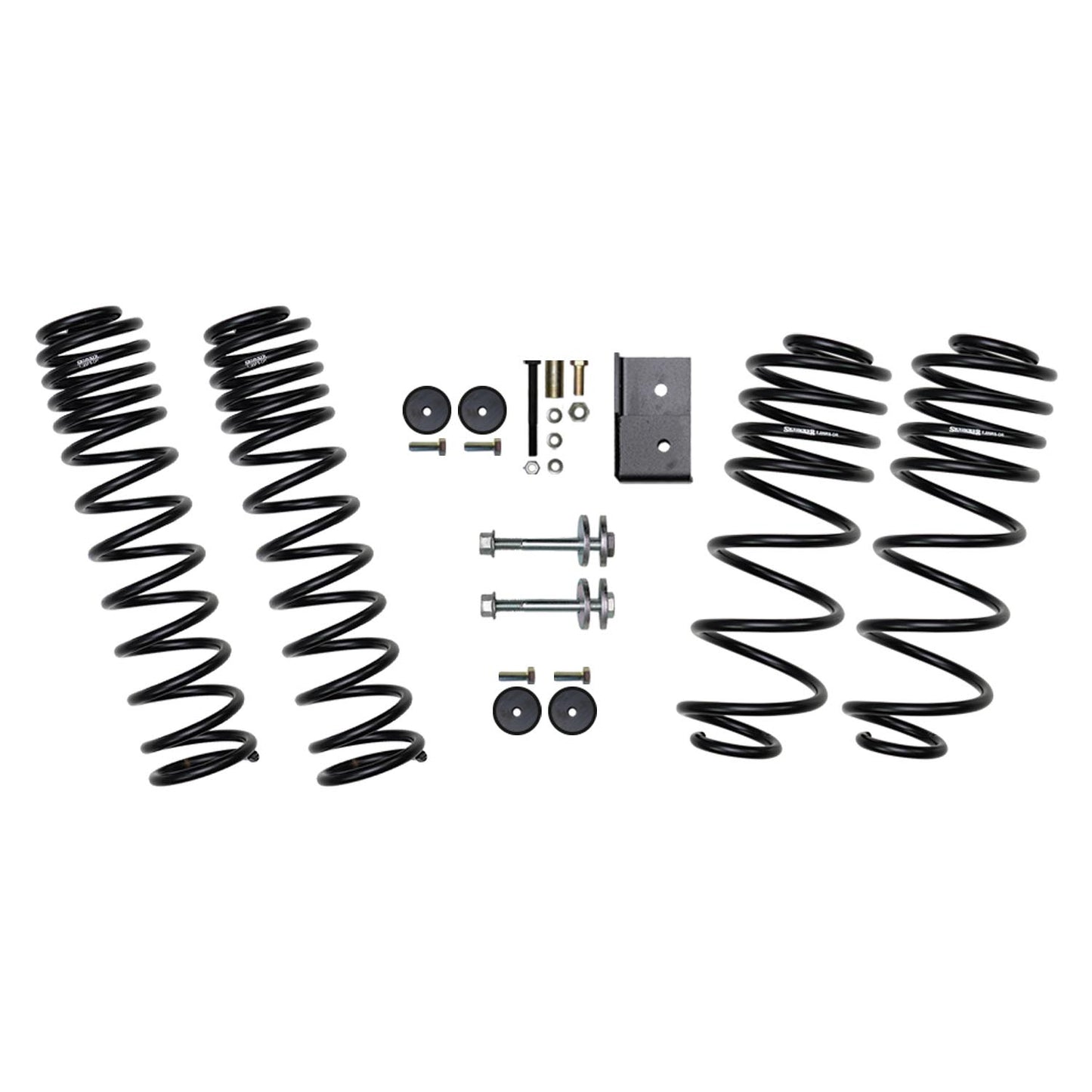 2.5 Inch Suspension Lift System With ADX 2.0 Remote Reservoir Shocks 97-06 Jeep Wrangler TJ Skyjacker-1