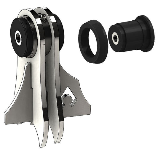 TJ Front Axle UCA Replacement - Daystar Bushings (Both Sides) Artec Industries