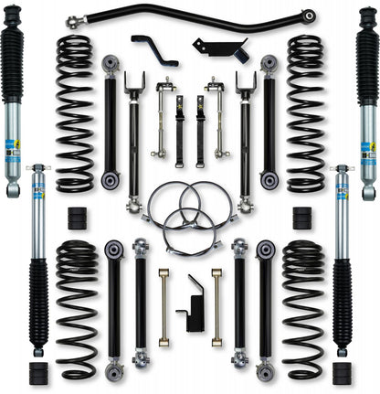 3.5 Inch X-Factor Short-Arm Suspension System For Jeep Wrangler TJ Rock Krawler