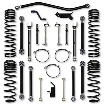 3.5 Inch X-Factor Short-Arm Suspension System For Jeep Wrangler TJ Rock Krawler-1