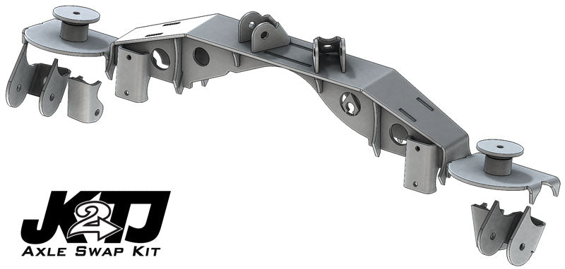 JK2TJ Triangulated Swap Kit W/Truss Artec Industries-1