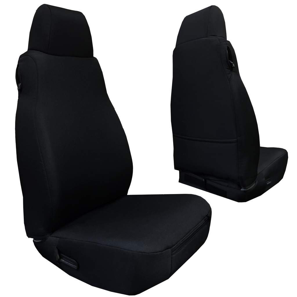 Jeep TJ/LJ Base Line Performance Front Seat Covers 03-06 Wrangler TJ Pair Bartact-1