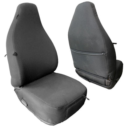 Jeep TJ Seat Covers Front 97-02 Wrangler TJ Baseline Performance Bartact